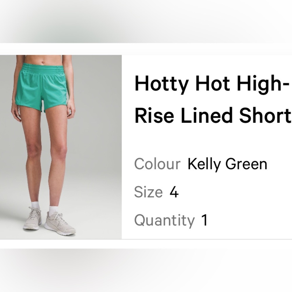 Lululemon Hotty Hot Shorts